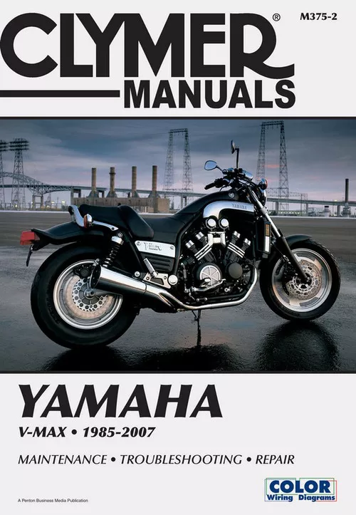 Clymer Repair/Service Manual '85-07 Yamaha V-Max 1200 (M375-2)