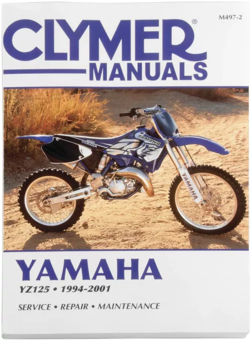 Clymer Repair/Service Manual '94-01 Yamaha YZ125 (M497-2)