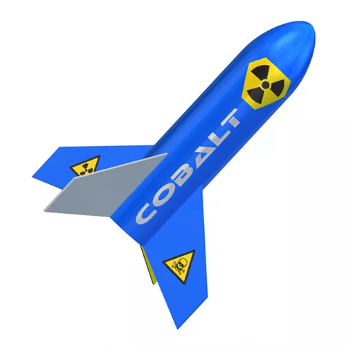 Cobalt Model Rocket Kit-Skill Level 1
