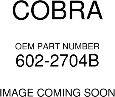 Cobra 602-2704B Solo Tour Pack Mounting Kit - Black