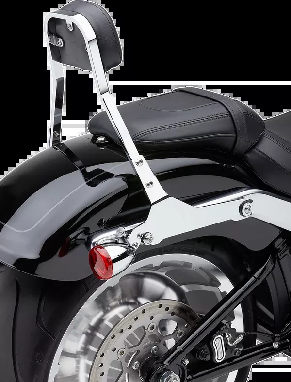 Cobra Backrest Kit – 11″ – Chrome – Softail
