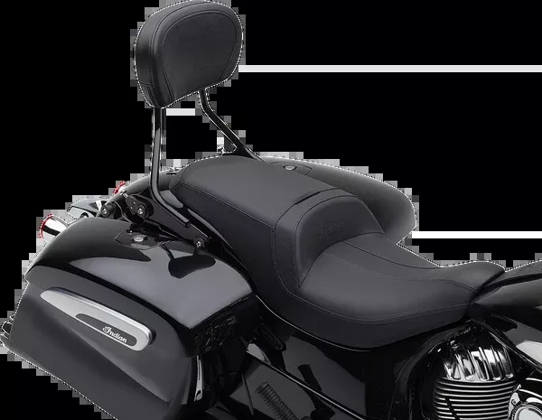 Cobra Detachable Backrest - Black - Chieftain