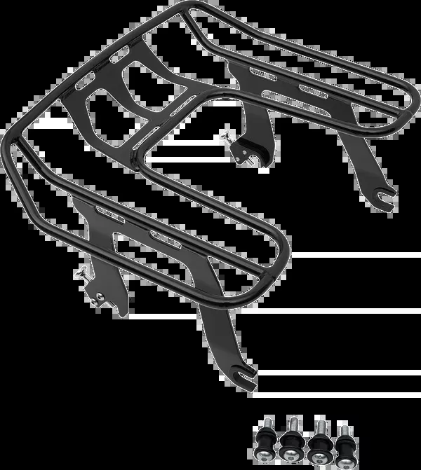 Cobra Detachable Wrap Around Rack - Black - FXFB