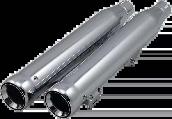 Cobra Neighbor Hater Slip-On Mufflers - 3" - Chrome - FXDF/FXDWG