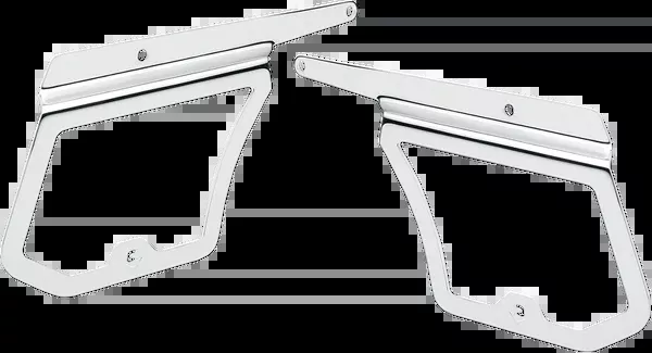 Cobra Saddlebag Supports – Chrome – FL/FX