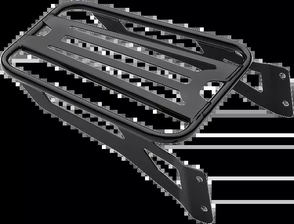 Cobra Sissy Bar Luggage Rack - Black - Tubular