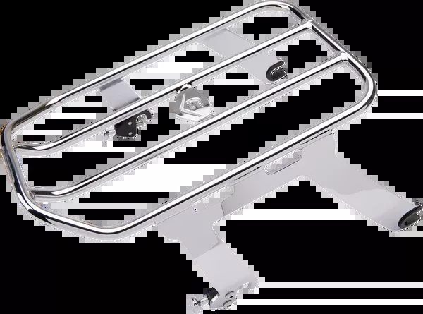 Cobra Solo Luggage Rack – Chrome – Chieftain
