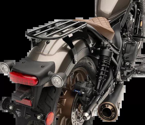 Cobra Solo Luggage Rack - Tube - Black - Rebel 300/500