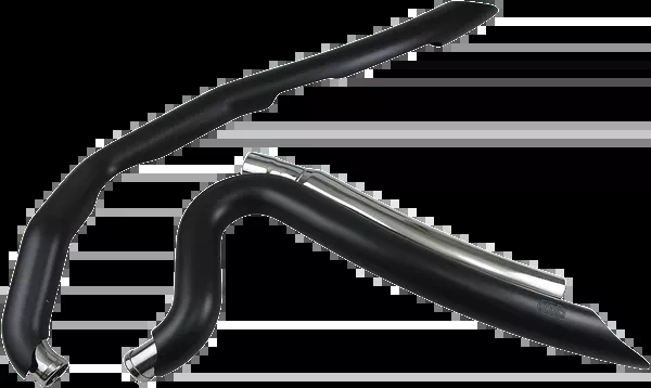 Cobra Speedster Swept Short Exhaust - Black