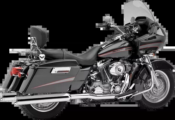 Cobra True Dual Headpipes – Chrome – ’95-’06 FL
