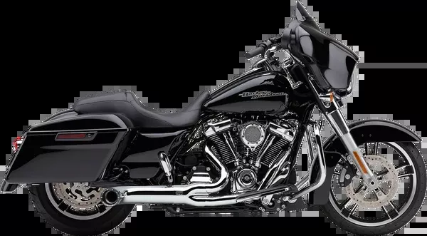 Cobra Turn Out 2-Into-1 Exhaust System – Chrome