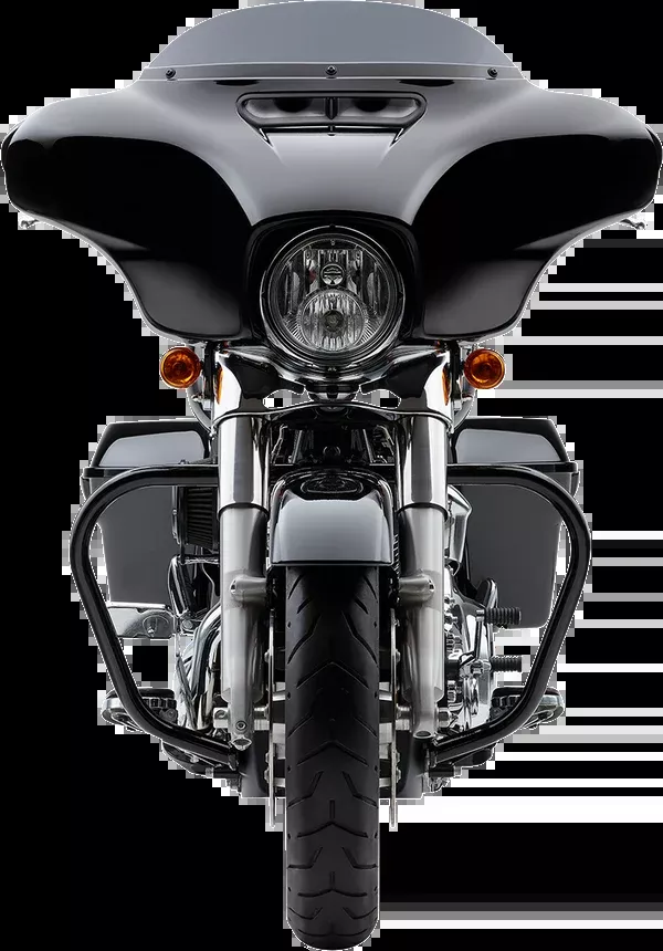 Cobra V-Bend Freeway Bar (Highway Bar) - Black - FLH