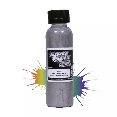 Color Changing Airbrush Ready Paint, Holographic, 2oz Bottle