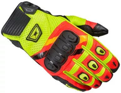 Cortech Manix ST V2 Red Hi-Viz Gloves