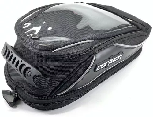 Cortech Super 2.0 10L Black Tank Bag w/Strap Mount (HC-12034)