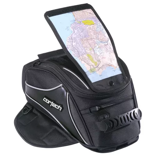 Cortech Super 2.0 12-Liter Magnetic Mount Black Tank Bag (HC-12010)