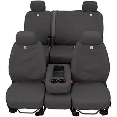Covercraft SSC2512CAGY Carhartt SeatSaver Front Row Seat Cover fits Ford
