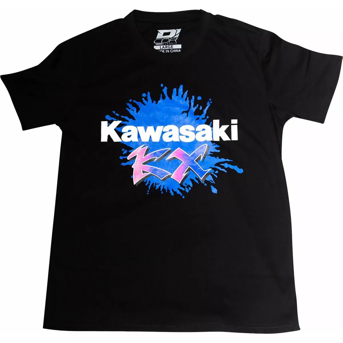 D'COR VISUALS Factory T-Shirt Kawasaki - Black