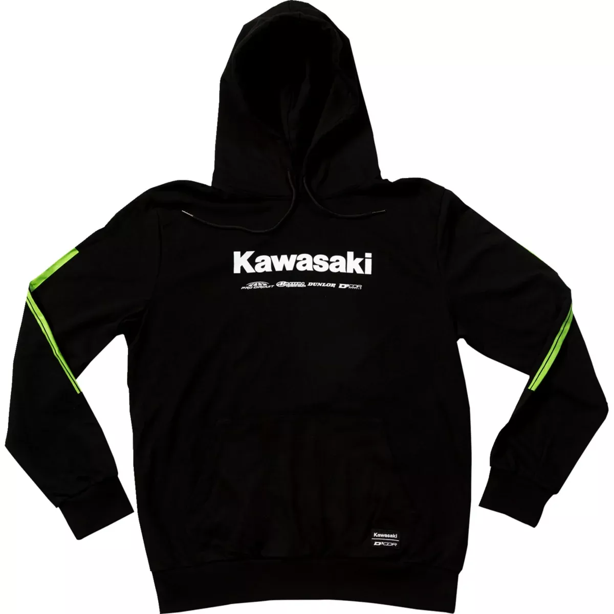 D'COR VISUALS Kawasaki Race Sweatshirt Black