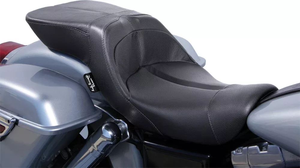 Danny Gray Tourist 2-UP Leather Seat FXD ` – FA-DGE-0311 For Harley Super Glide 2006-2010