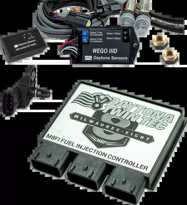 Daytona Twin TEC LLC Fuel Injection Electronic Control Module Kit With 2 BAR Manifold Absolute Sensor – ’18-’20 Softail