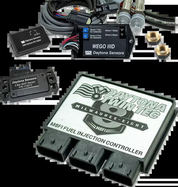 Daytona Twin TEC LLC Fuel Injection Electronic Control Module Kit With 3 BAR Manifold Absolute Sensor – ’18-’20 Softail