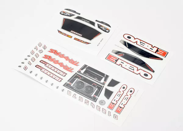 Decal Sheets for 1/16 E-Revo