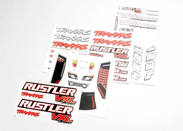 Decal Sheets, Rustler VXL