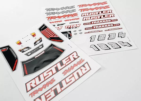 Decal Sheets, Rustler