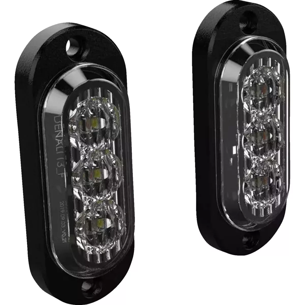 DENALI 2020-2291 DNL.T3.10300 T3 Modular Switchback Signal Pods Turn Signal - Switchback - T3 - Rear