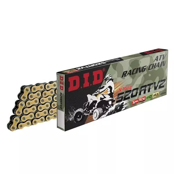 DID 520ATV2 Chain 110L (Gold)