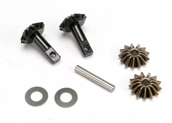 Differential Gear Set - Output Gears, Spider Gears, Spider Gear Shaft (Jato)