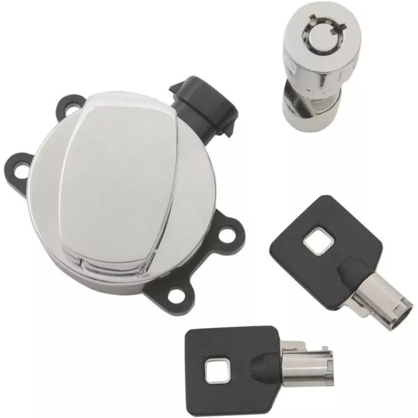Drag Side Hinge Ignition Switch W/Fork Lock Harley