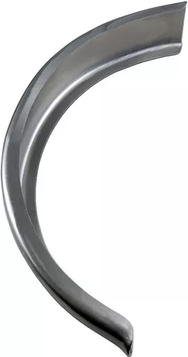 Drag Specialties 6" Steel Fender - Rear - Bobbed - Raw-DS-393500
