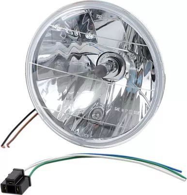 Drag Specialties 7" Headlight with Running Light-DS280189
