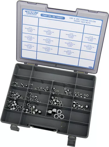 Drag Specialties Assortment Nylon Insert Nut-DS-190521