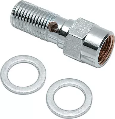Drag Specialties Banjo Bolt - 3/8"-24 - Adapter-1742-0044