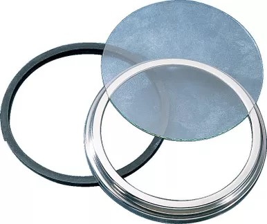Drag Specialties Bezel/Lens Kit for FL-Style Speedometer - 5" Diameter-DS-243809
