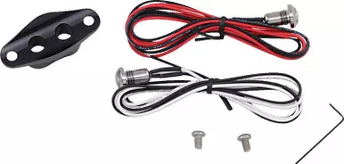 Drag Specialties Black Dual Button Switches-0616-0205