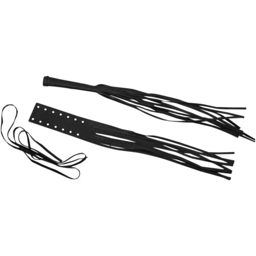 Drag Specialties Black Leather Fringed Clutch/Brake Lever Covers Harley 82-95