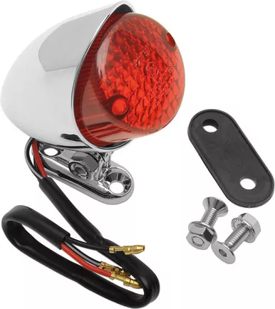 Drag Specialties Bobber Taillight - Red Lens-2010-0563