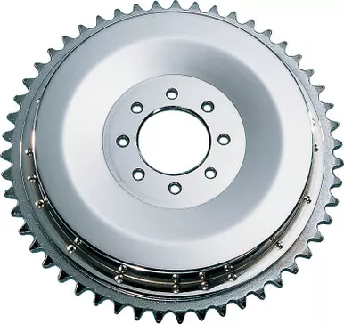 Drag Specialties Brake Drum with Sprocket - XL 54-78-DS-325344