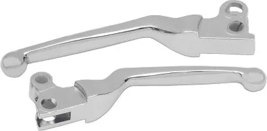 Drag Specialties Chrome Brake and Clutch Lever Set-DS-273960