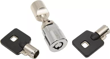 Drag Specialties Chrome Fork Lock-0420-0003