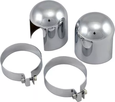 Drag Specialties Chrome Shock Top Cap - '58-'64 FL-DS-310040