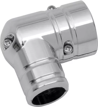 Drag Specialties EFI Fuel Line Fitting Cover - Chrome-0706-0210
