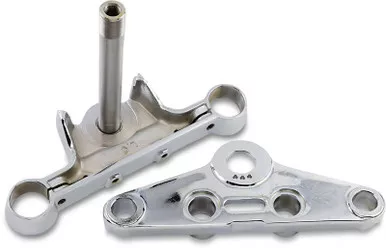 Drag Specialties FL-Style Triple Tree - Chrome-DS-222939