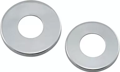 Drag Specialties Fork Stem Dust Covers - Chrome-DS-222961