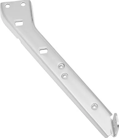 Drag Specialties Left Saddlebag Rail SupportBracket - Chrome-1413-0011