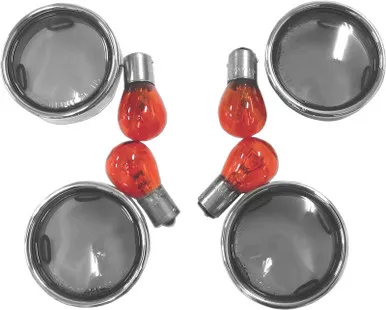 Drag Specialties Lens Kit with Trim Ring - Smoke-2020-0392